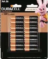 Coles Duracell Coppertop AA offer