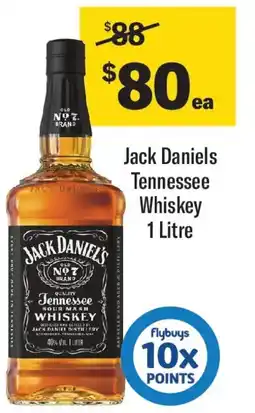 Coles Jack Daniels Tennessee Whiskey offer