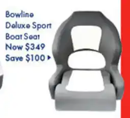 BCF Bowline Deluxe Sport Boat Seat offer