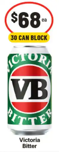 IGA Victoria Bitter offer