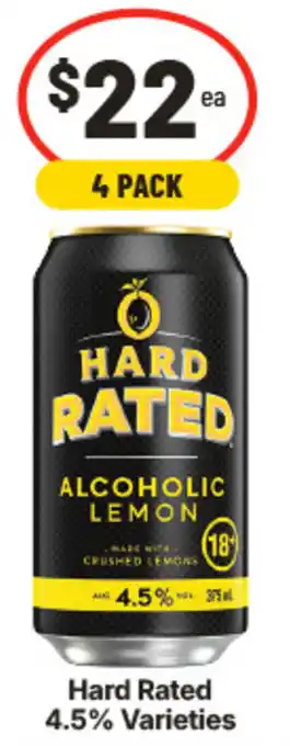 Hard Rated 4.5% Varieties