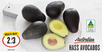 IGA Australian hass avocados offer