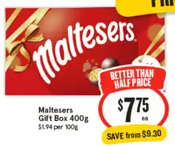 IGA Maltesers Gift Box offer