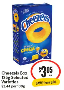 IGA Cheezels Box Selected Varieties offer