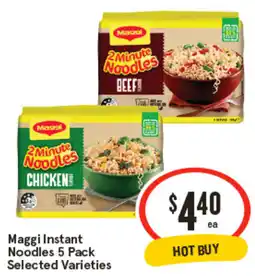IGA Maggi Instant NoodlesSelected Varieties offer