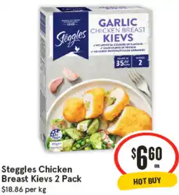 IGA Steggles Chicken Breast Kievs offer
