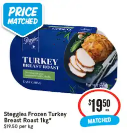 IGA Steggles Frozen Turkey Breast Roast offer