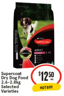 IGA Supercoat Dry Dog Food Selected Varieties offer