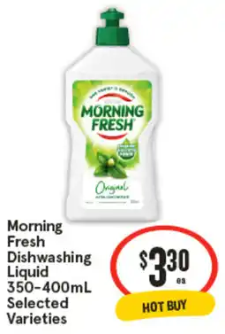 IGA Morning Fresh Dishwashing Liquid Selected Varieties offer