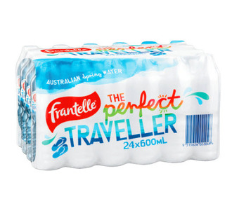 Coles Frantelle still water 24x600ml offer
