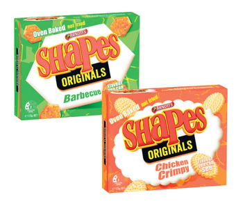 Coles Arnott’s shapes crackers 160g-190g offer