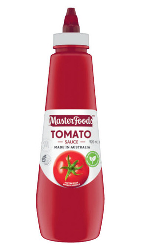 Coles Masterfoods squeezy tomato sauce 920ml offer