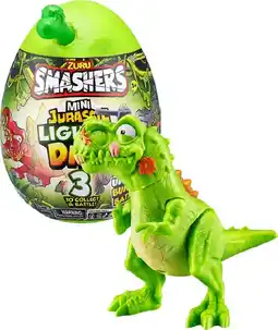 Toymate Smashers Mini Jurassic Light Up Dino Egg offer