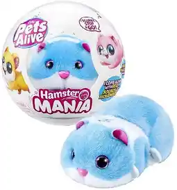 Toymate Pets Alive Hamstermania Assorted offer