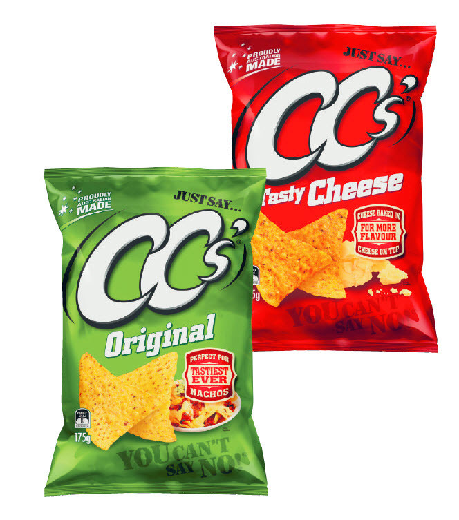 Cc’s corn chips 175g offer at Coles