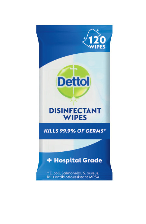 Dettol multipurpose disinfectant wipes 120 pack offer at Coles