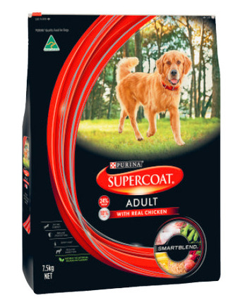 Supercoat dry dog food 7.5kg