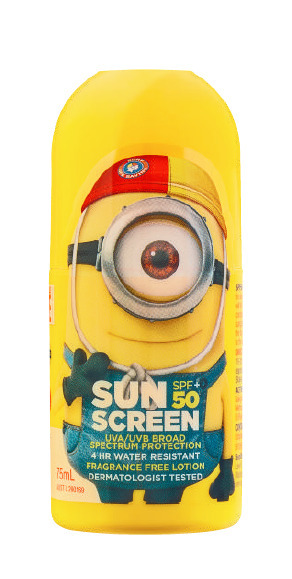 Coles Surf life saving despicable me roll on sunscreen spf50+ 75ml offer