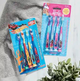 Kid’s manual toothbrush 4pk