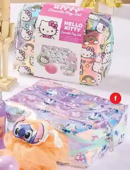 Coles Hello Kitty Bag or Stitch Cosmetic Bag offer