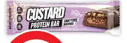 Coles Muscle Nation Custard Bar Choc Fudge Brownie offer