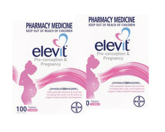 Chemist Discount Centre Elevit pregnancy vitamins & minerals 1 a day 100 tablets offer