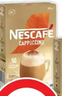 Coles Nescafe Cappuccino Coffee Sachets offer