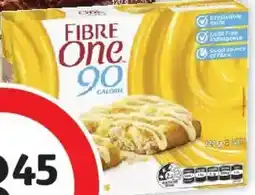 Coles Fibre One Lemon Drizzle offer