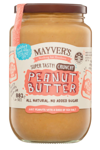 Coles Mayver’s peanut butter 882g offer