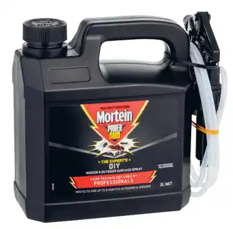 Coles Mortein powergard professional outdoor spray 2 litre offer