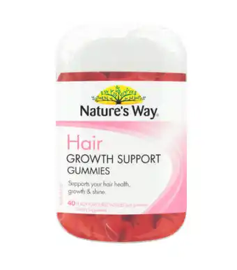 Coles Nature’s way hair growth support gummies 40 pack offer