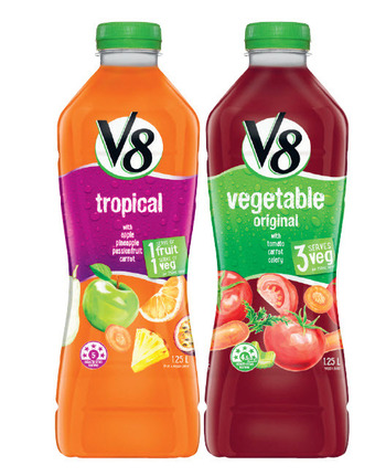 Coles Campbell’s v8 juice 1.25 litre offer
