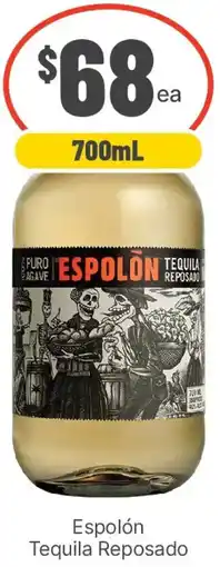 IGA Liquor Espolón Tequila Reposado offer