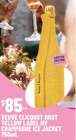 IGA Liquor Veuve clicquot brut yellow label nv champagne ice jacket offer