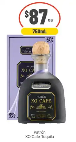 IGA Liquor Patrón XO Cafe Tequila offer