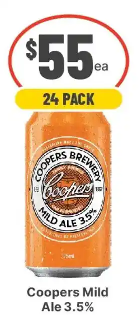 IGA Liquor Coopers Mild Ale 3.5% offer