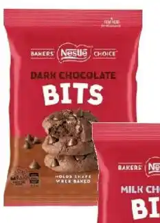 Coles Nestle Bakers' Choice Baking Dark Chocolate Bits offer