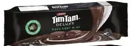 Coles Arnotts Tim Tam Deluxe Chocolate Biscuits Dark Choc Mint offer