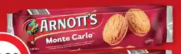 Coles Arnott's Monte Carlo Biscuits offer
