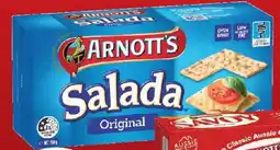 Coles Arnott's Salada Original Crispbread offer