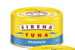 Coles Sirena Tuna in Springwater offer