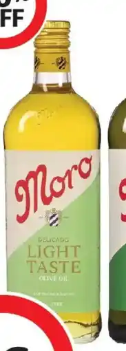 Coles Moro El Delicado Light Taste Olive Oil offer