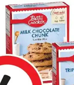 Coles Betty Crocker Milk Chocolate Chunk Cookie Mix offer