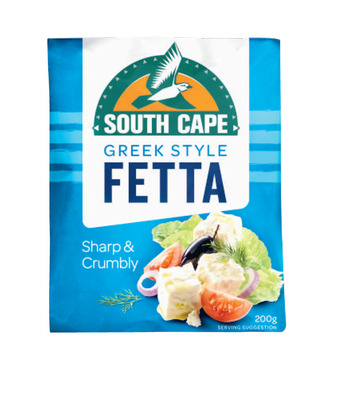 Coles South cape danish or greek style fetta 200g offer