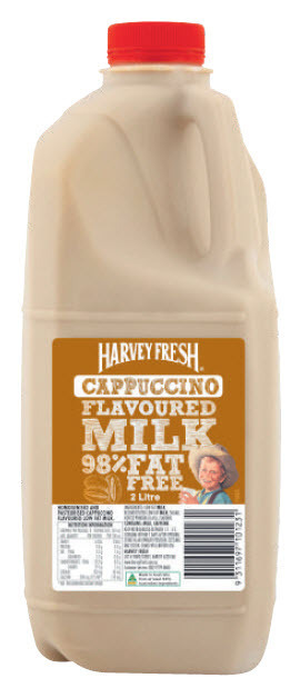 Coles Harvey fresh flavoured milk 2 litre offer