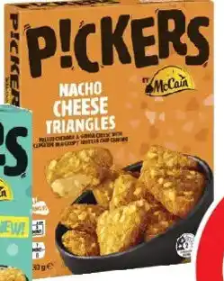 Coles Pickers Nacho Cheese Triangles offer