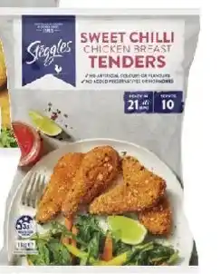 Coles Steggles Sweet Chilli Tenders offer