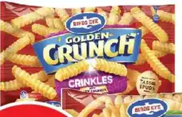Coles Birds Eye Golden Crunch Crinkle Cut Chips offer