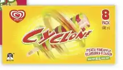 Coles Streets Paddle Pop Cyclone Ice Cream Sticks offer