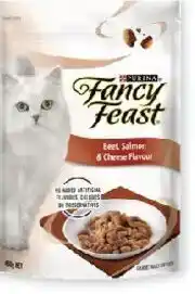 Coles Fancy Feast Dry Cat Food Beef Salmon Cheese offer